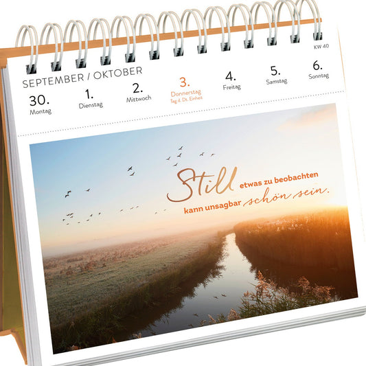 Postkartenkalender 2024: Der Moment ist dein Leben - Groh