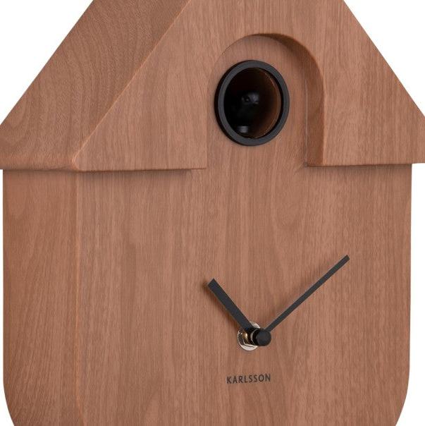 Kuckucksuhr dunkles Holz - Karlsson
