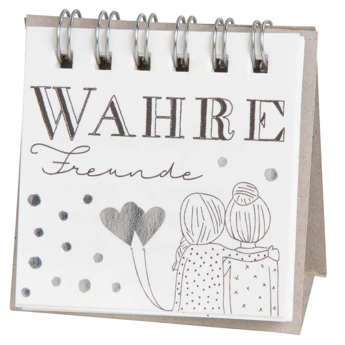 Kleine Botschaft "Wahre Freunde" - Räder