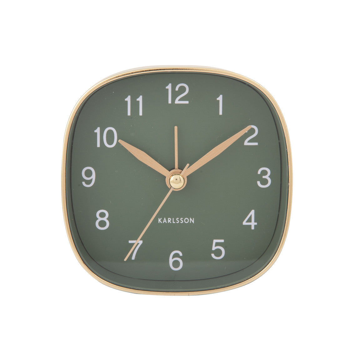 Wecker Travel Square jungle green - Karlsson
