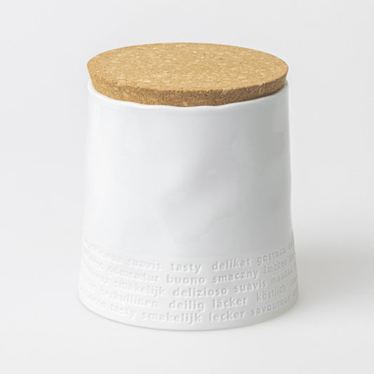 Raumpoesie Vorratsdose "Köstlich" - Räder