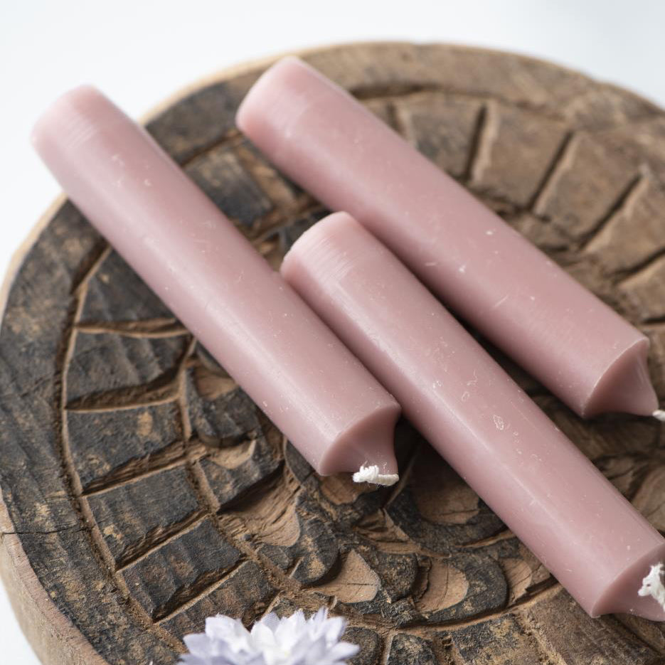 Stabkerze coral almond 5er Set - Ib Laursen