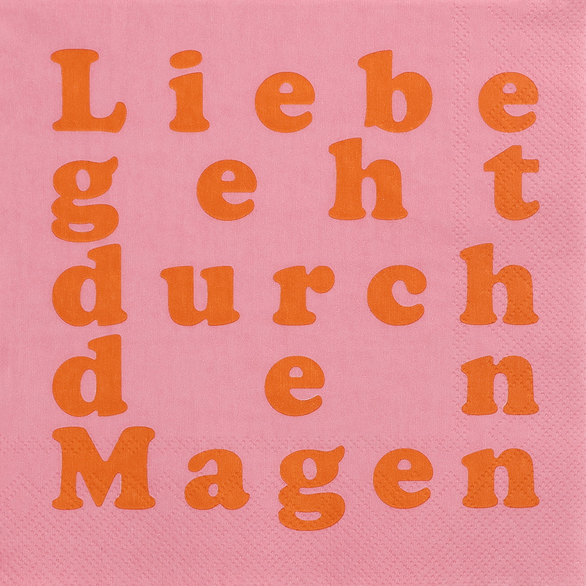 Lunchservietten "Liebe geht durch..." - Räder