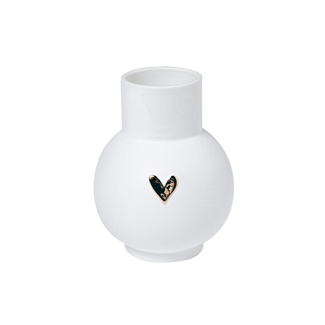 Lovely Mini-Kugelvase "Herz Gold" - Räder