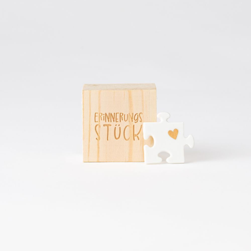 Glückskästchen "Erinnerungsstück" Puzzle - Räder