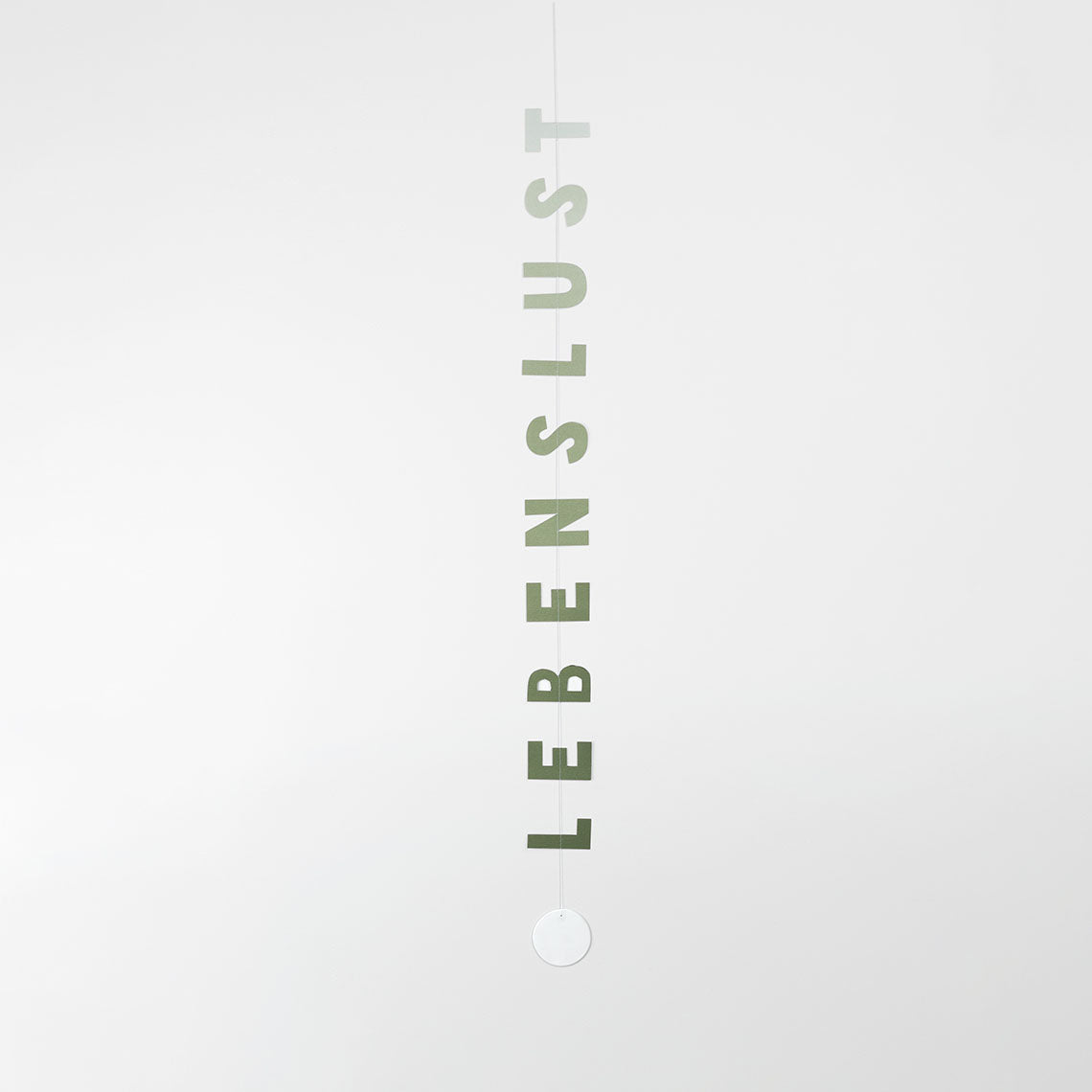 Textkette "Lebenslust" - Räder