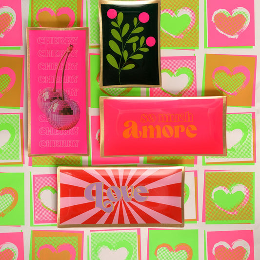 Love Plates M "Cherie" dusty rose - Giftcompany