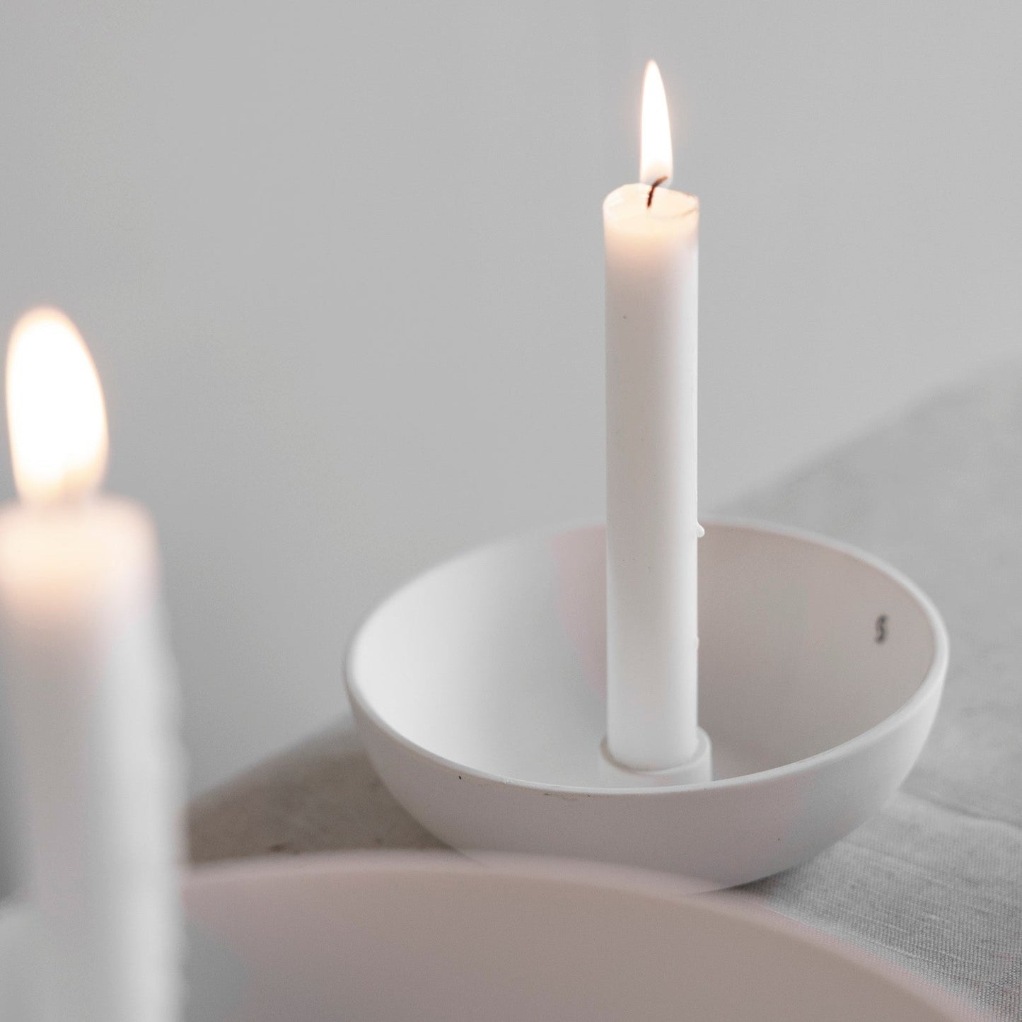Kerzenhalter Lidatorp klein weiß - Storefactory