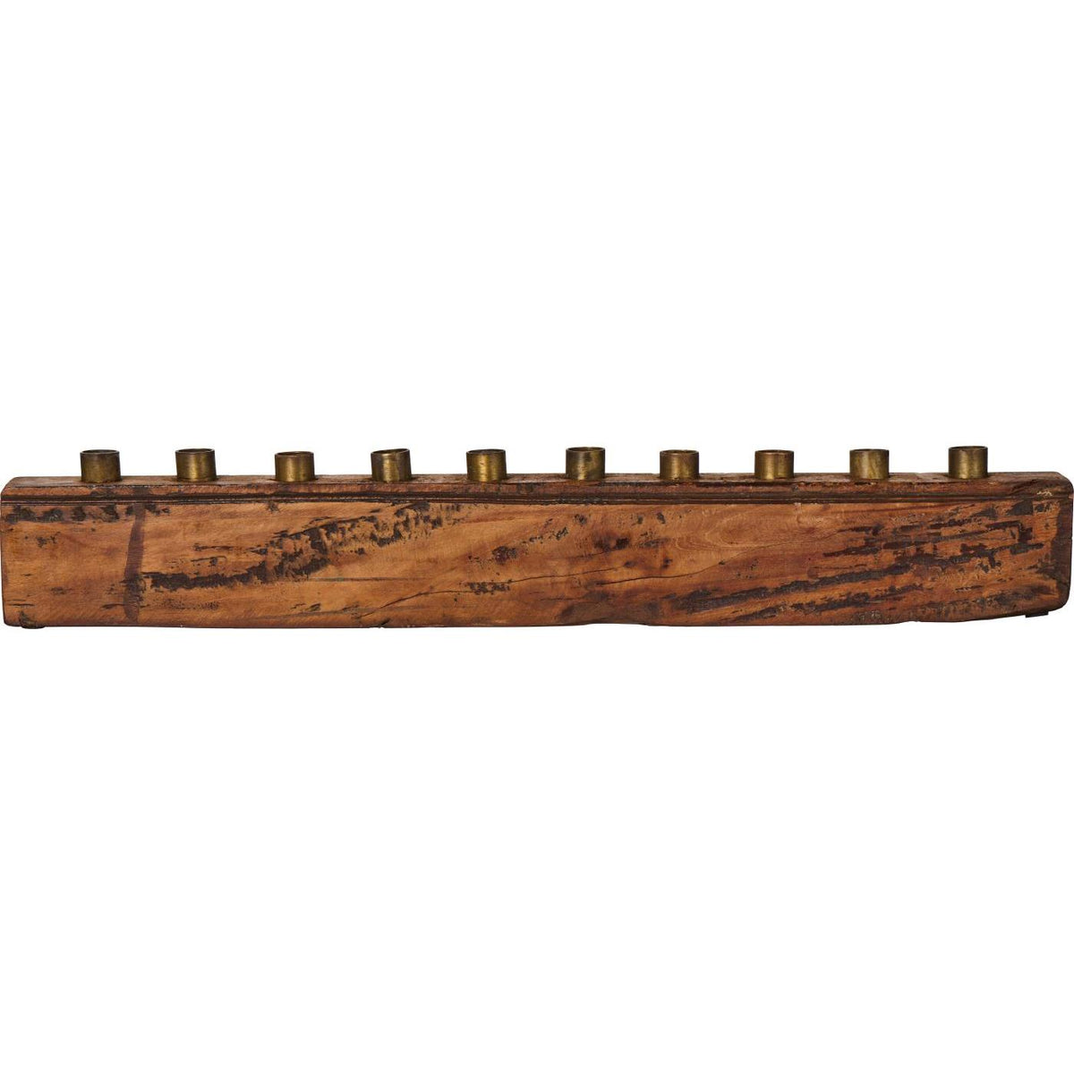 Kerzenhalter Holzblock für 10 Stabkerzen Unika - Ib Laursen