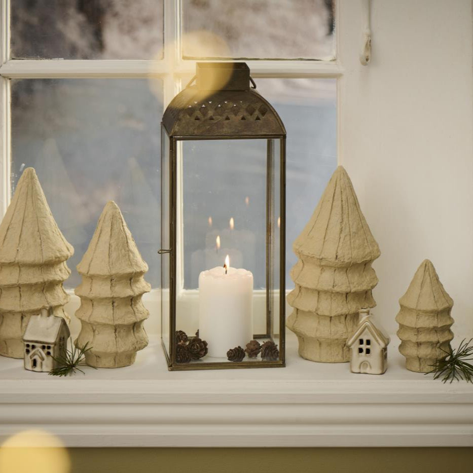 Laterne Alexander mit Muster im Dach - Ib Laursen