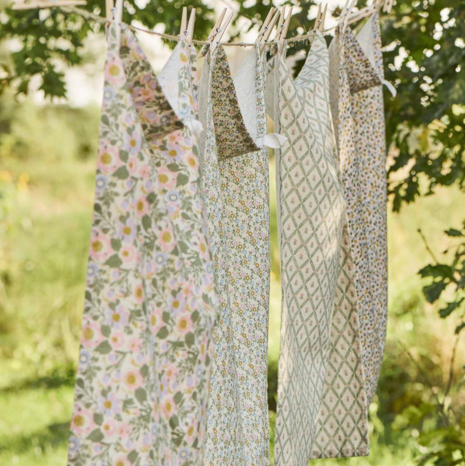 Geschirrtuch Line kleinen Blumen - Ib Laursen