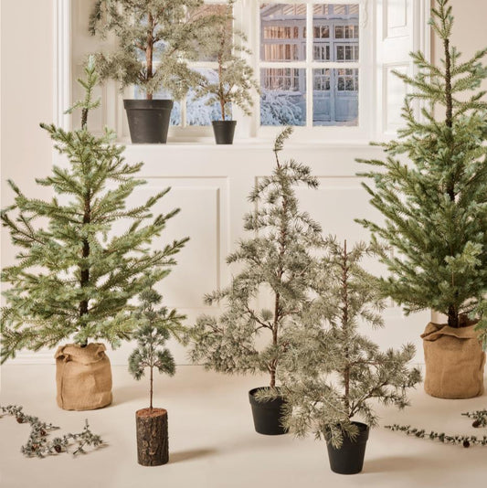 Zedernbaum künstlich mit Plastiktopf klein - Ib Laursen