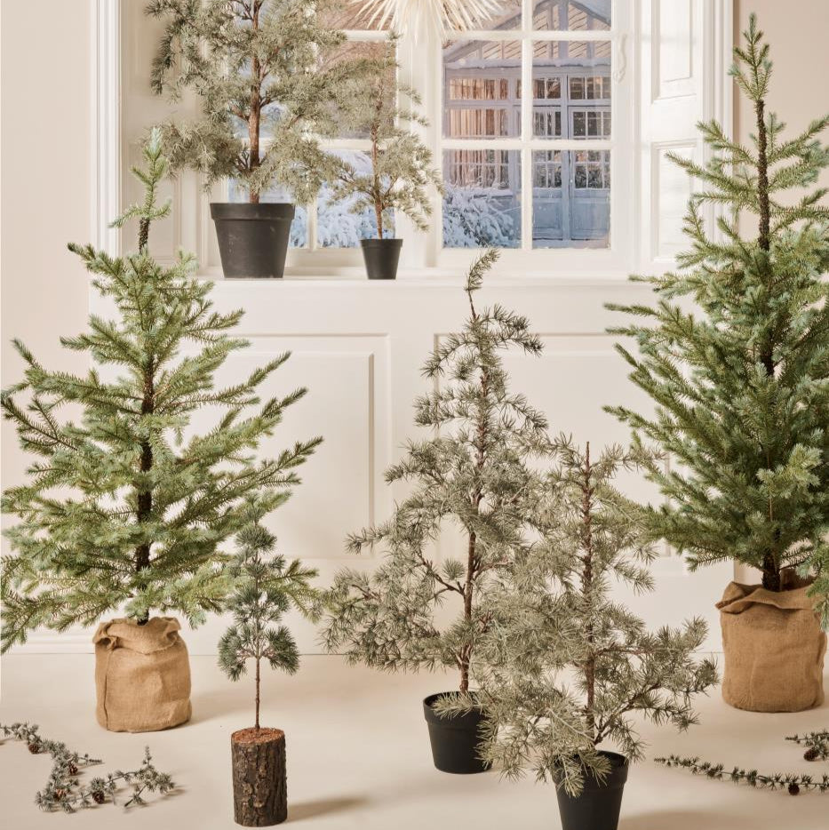 Zedernbaum künstlich mit Plastiktopf mittel - Ib Laursen