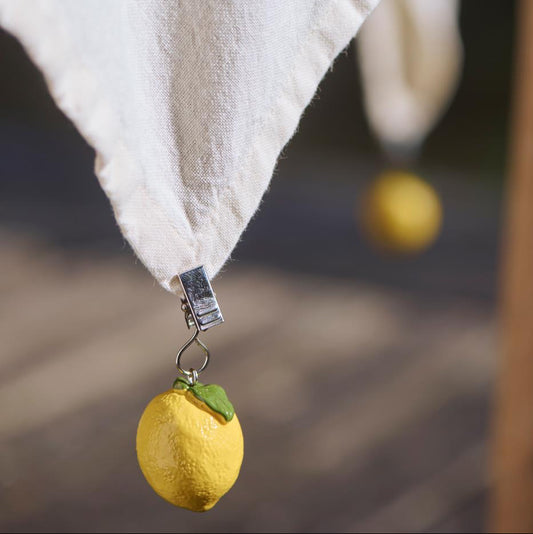 Tischdeckenbeschwerer Zitronen 4 Stck - Ib Laursen