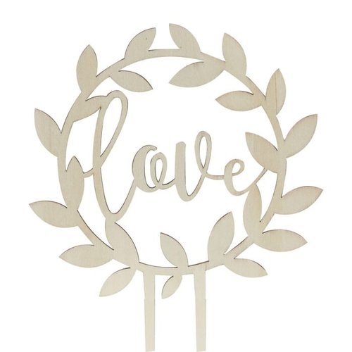 Cake Topper "love"