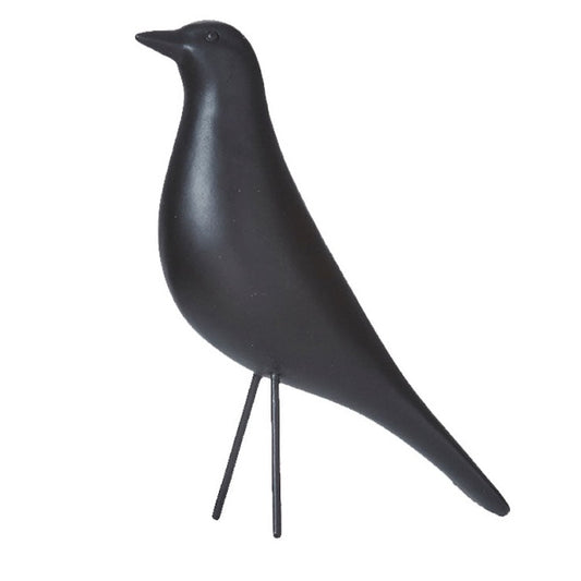 Vogel schwarz groß - Wikholm Form