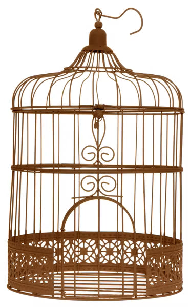 Vogelkäfig kupfer