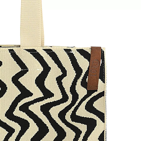 Shopper Lara - Beige/Schwarz - LOT83