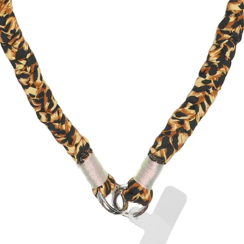 Handykette lang - Leopard Braun - LOT83
