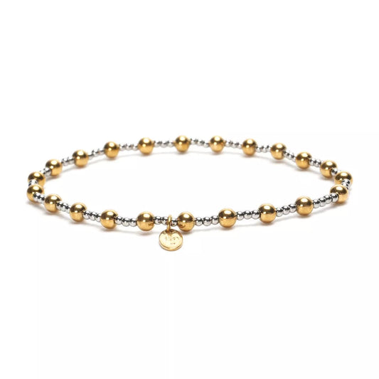 LizzyMae Armband stainless steel - Gold/ Silber - Lot83