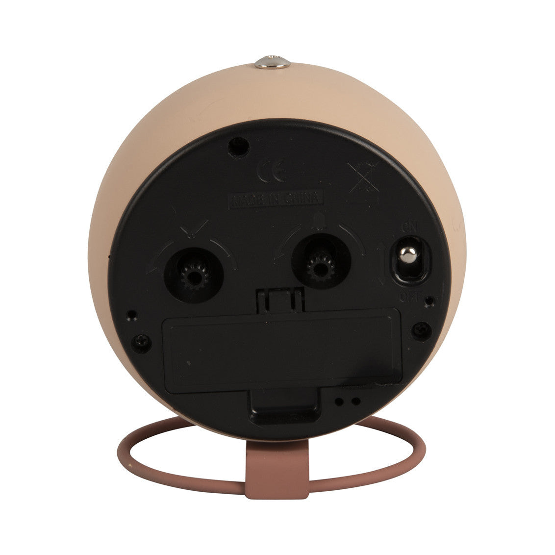 Wecker Nirvana Globe sandbraun - Karlsson