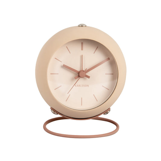Wecker Nirvana Globe sandbraun - Karlsson