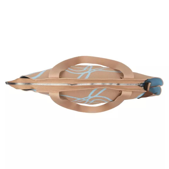 Tasche Mara Blau/Beige - LOT83