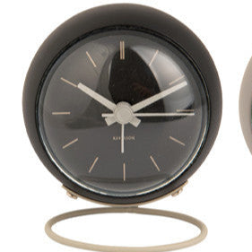 Wecker Mini Nirvana Globe schwarz - Karlsson