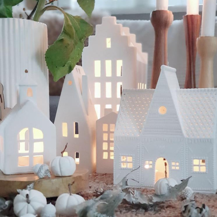 Mini Lichthaus "Rathaus" - Räder