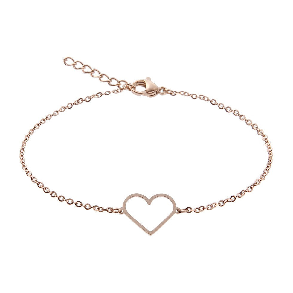 Armband - Herz roségold