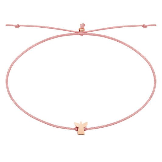 Armband - "lovely friends" - Edelstahl - Engel