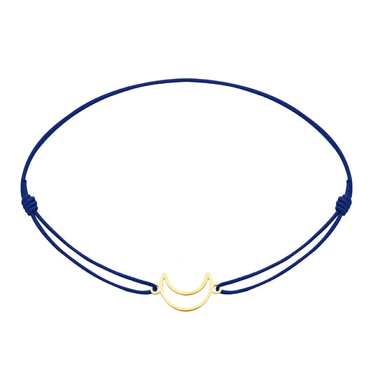 Armband - "little companion“ - vergoldet - Mond