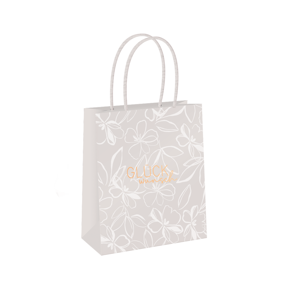 Geschenktüte groß Glückwunsch