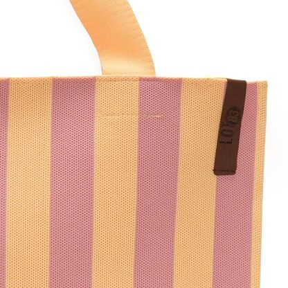Shopper Lara - Gestreift Gelb/ Rosa - LOT83
