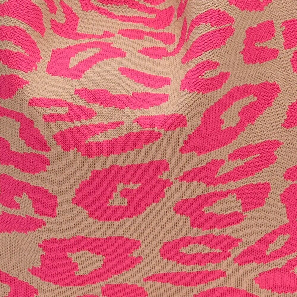 Shopper Lois - Leo Muster Pink/Beige - LOT83