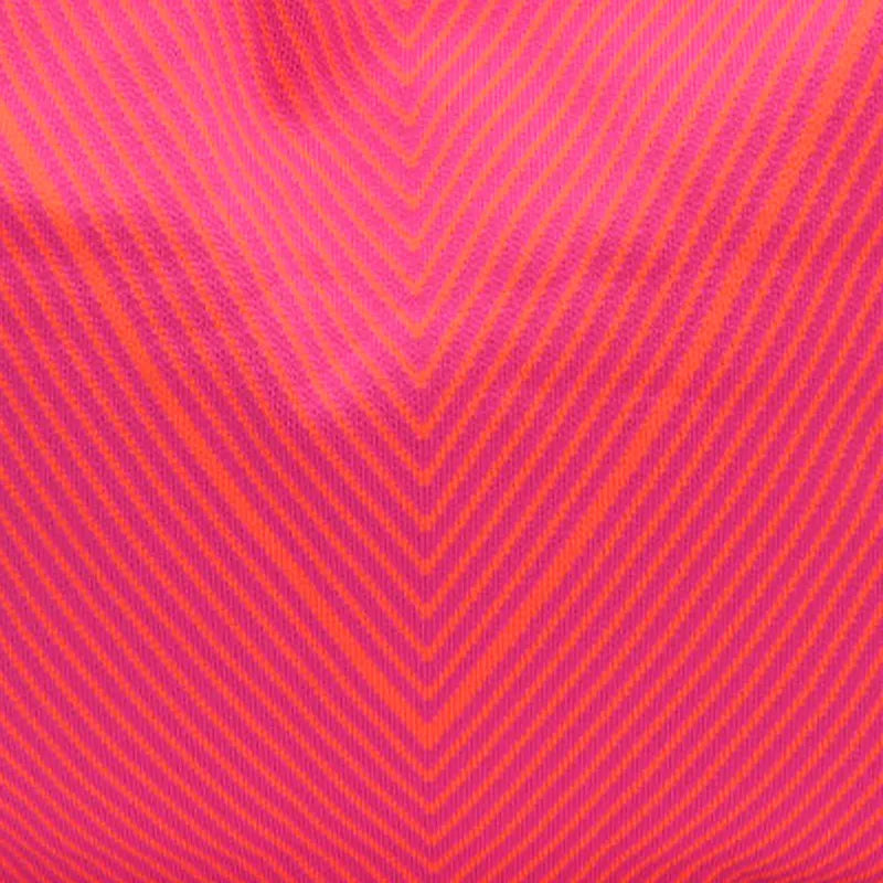 Shopper Lois - Pink/Orange Fischgräten - LOT83