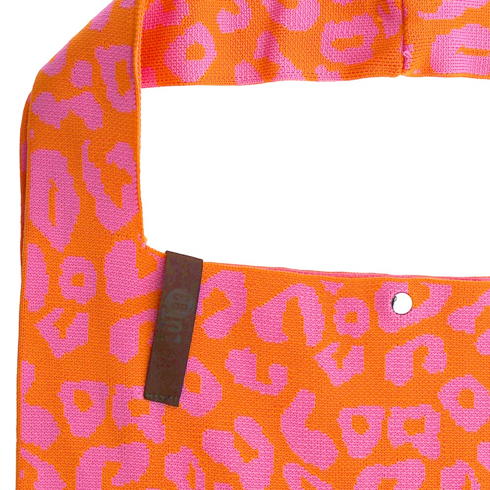 Shopper Lois - Leo Muster Orange Rosa - LOT83