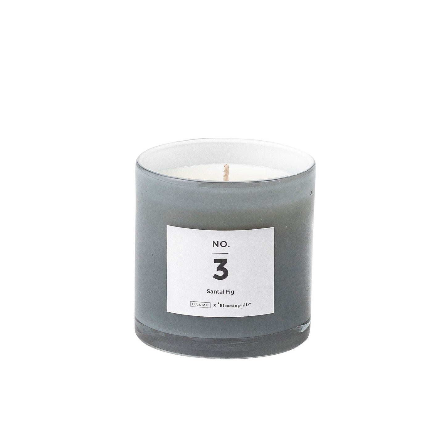 NO. 3 - Santal Fig Duftkerze blue - Bloomingville