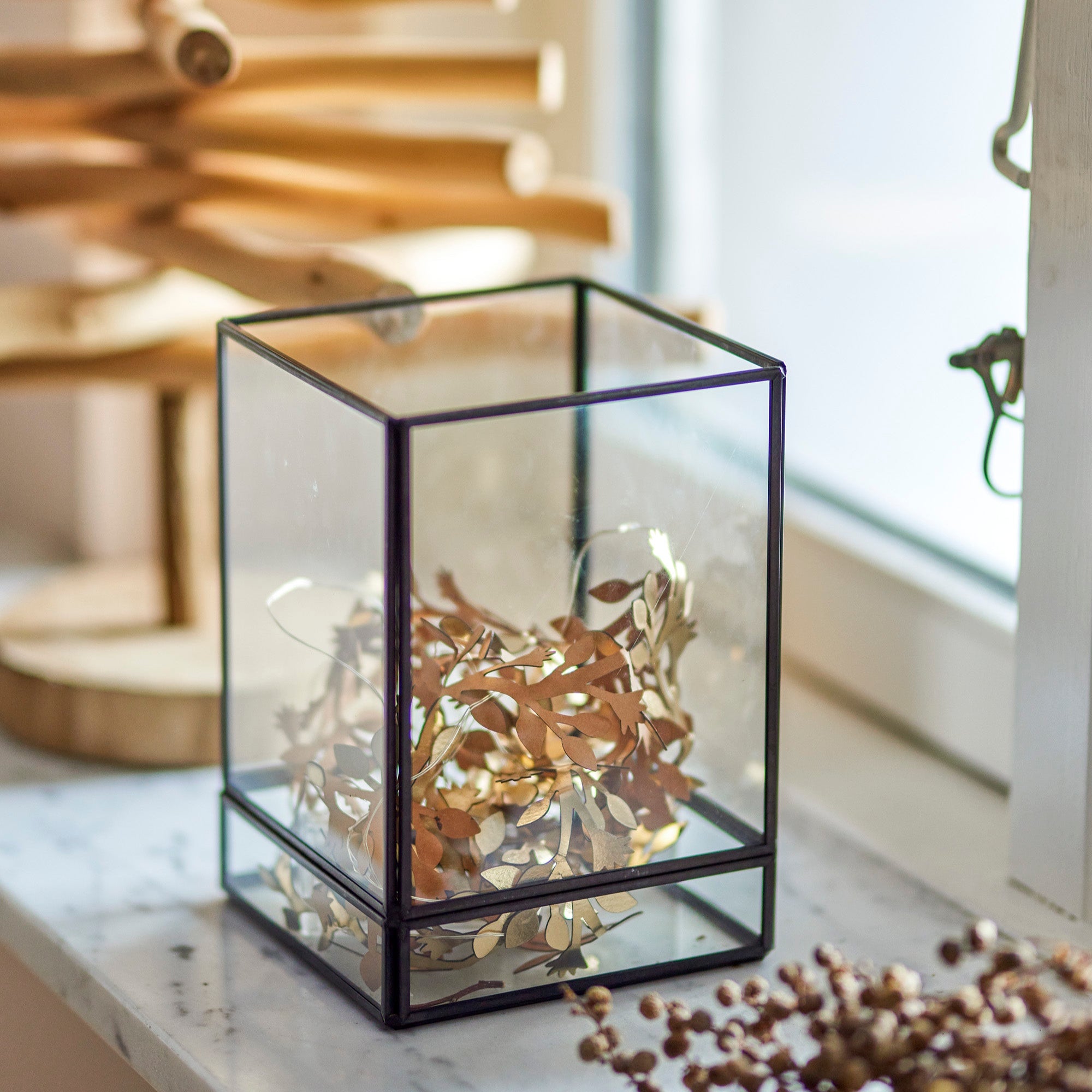 Filula Teelichthalter schwarz - Bloomingville