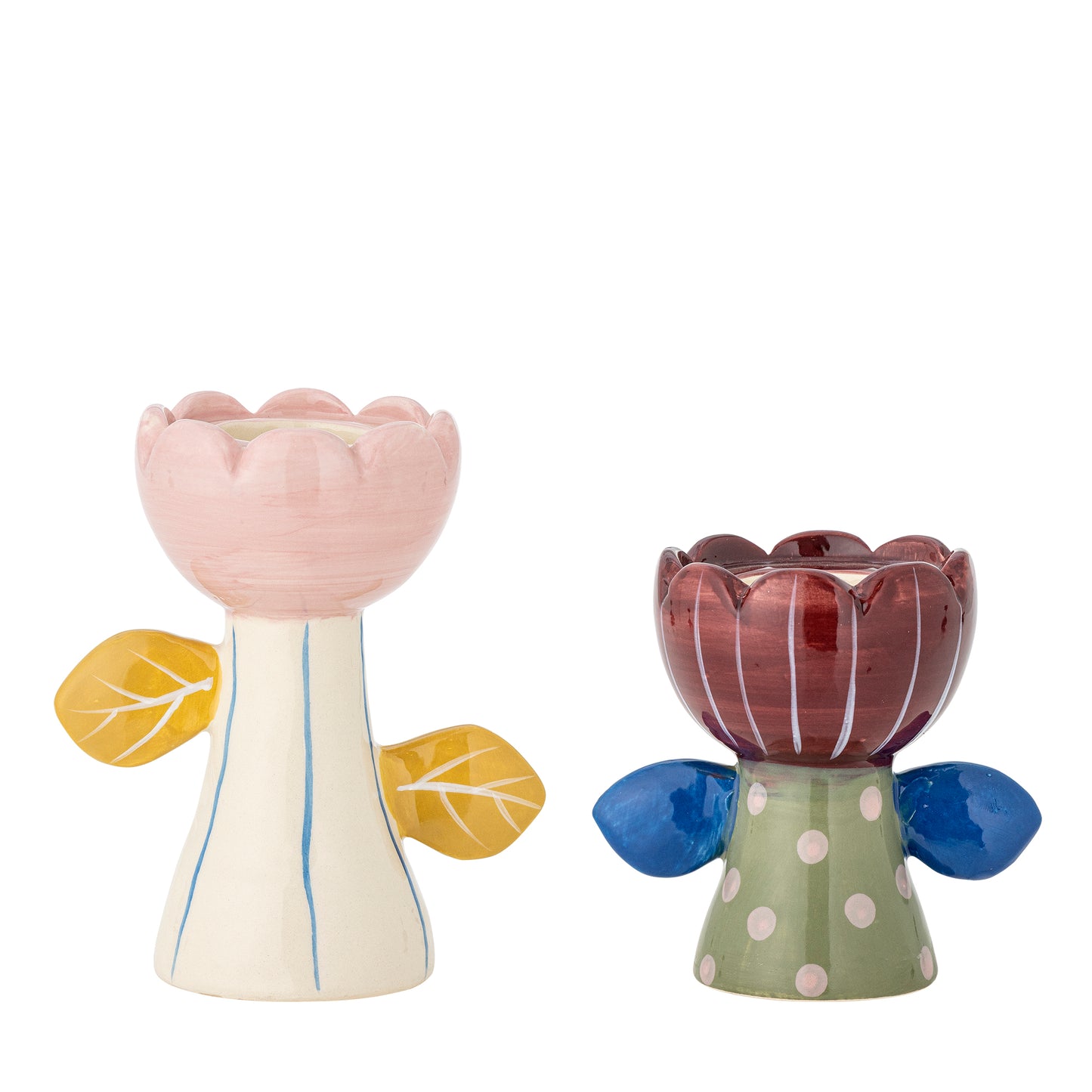 Florita Votive & Candle Holder bunt 2 Stück - Bloomingville