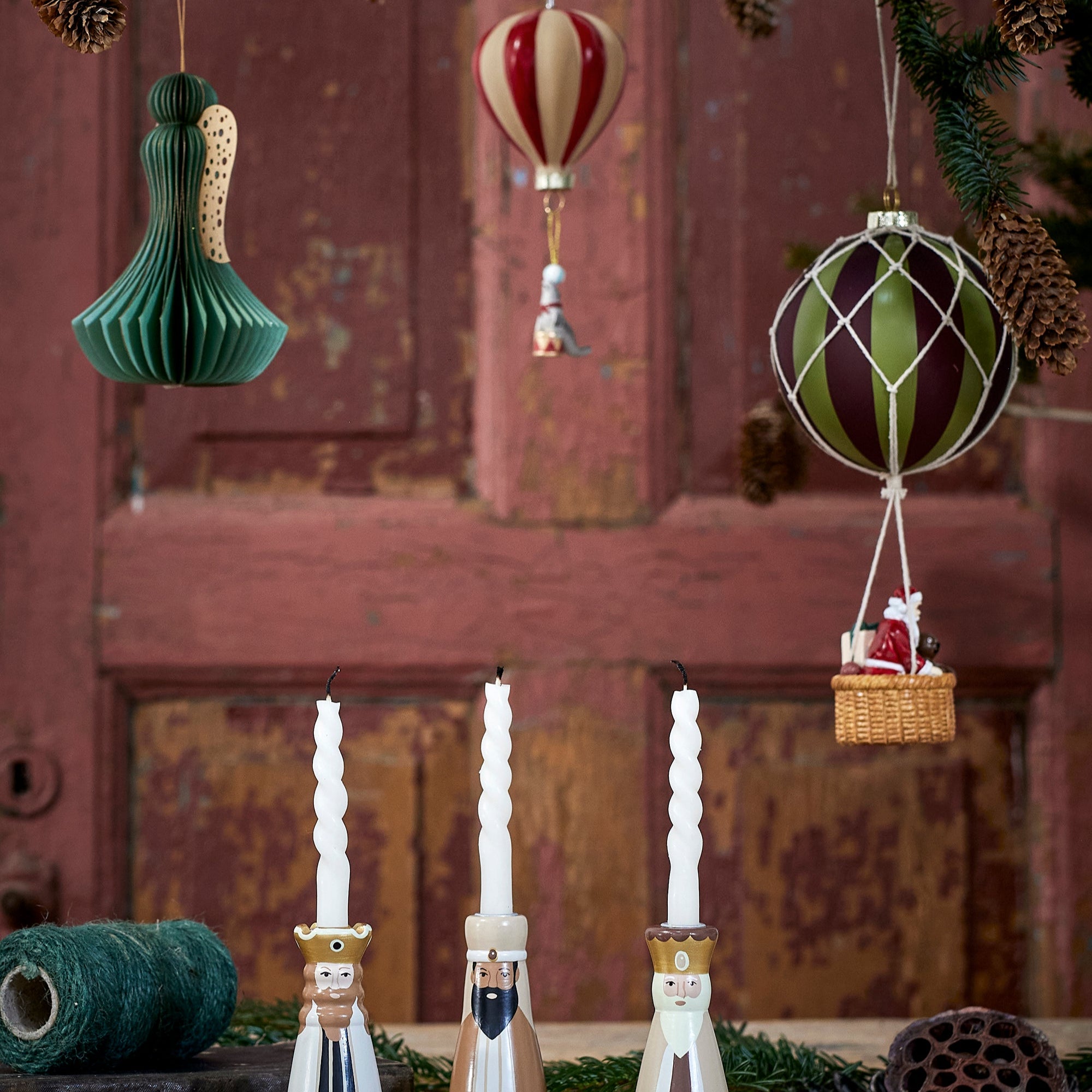 Hettie Ornament rot - Bloomingville