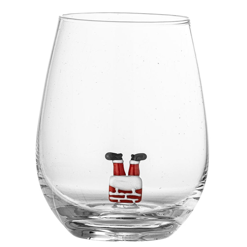 Misa Trinkglas Weihnachten "Santa Claus" - Bloomingville