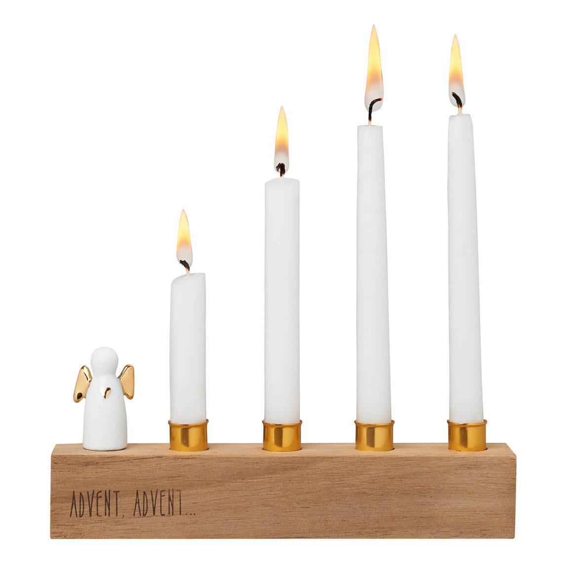 Adventsengel "Advent Advent..." - Räder
