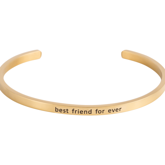 Armcandy "best friend for ever" gold - blumenkind