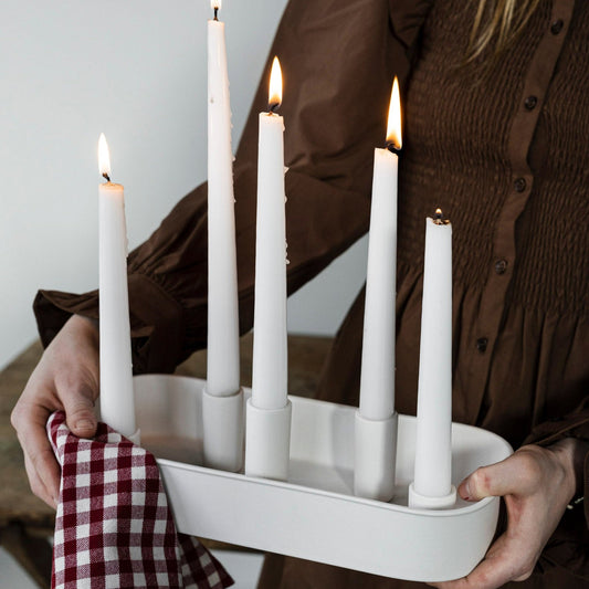 Kerzenhalter Ensta weiß - Storefactory