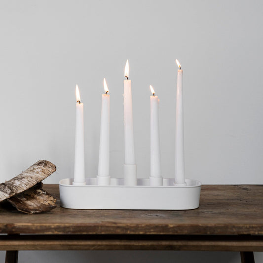 Kerzenhalter Ensta weiß - Storefactory