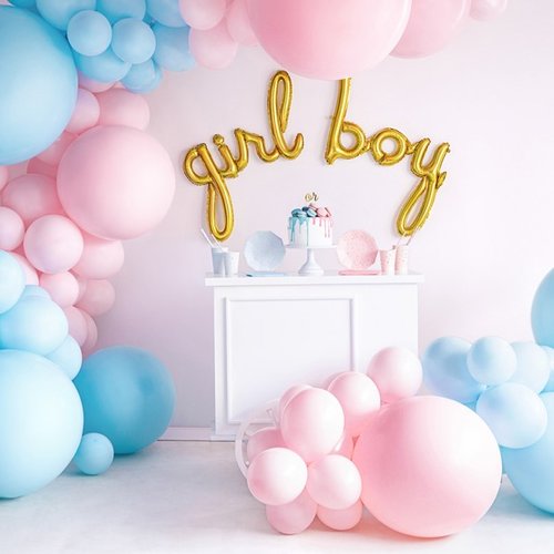 Ballon pastellrosa