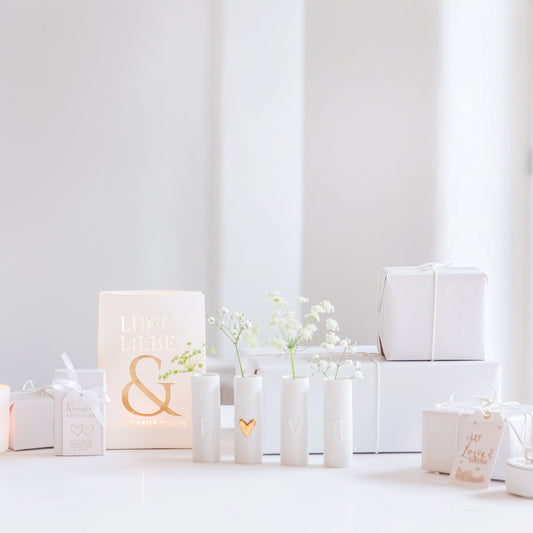 Mini Vasen "Love" - Räder