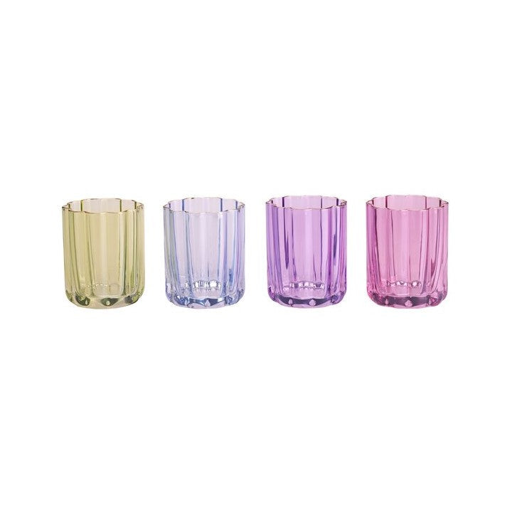 Jacquard Windlicht 4er Set klein - Giftcompany