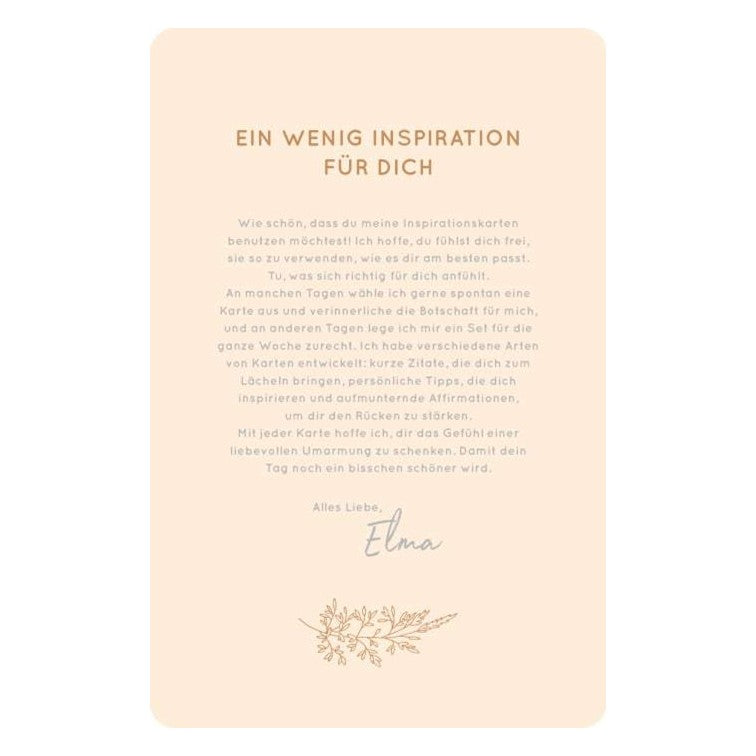 Selbstliebe - 50 Inspirationskarten - Elma van Vliet